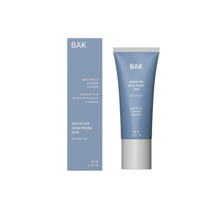 Serum for acne prone skin transparent